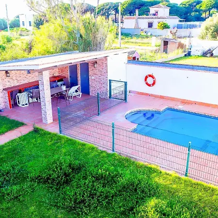Chalet Piscina Privada Zona Vallada Con Barbacoa * Conil De La Frontera